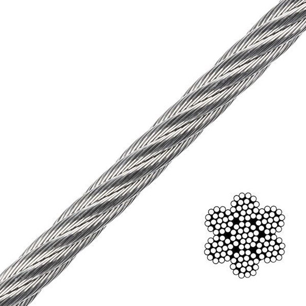 Stainless steel Wire Rope 7x19