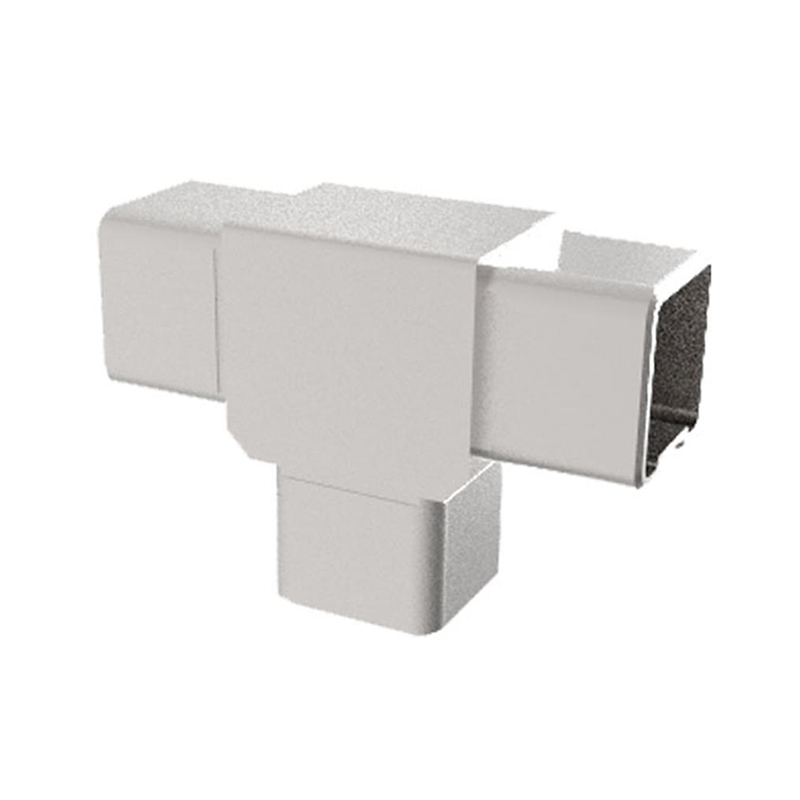 Stainless Steel 3 Way Square Tube Connector for Balustrade 