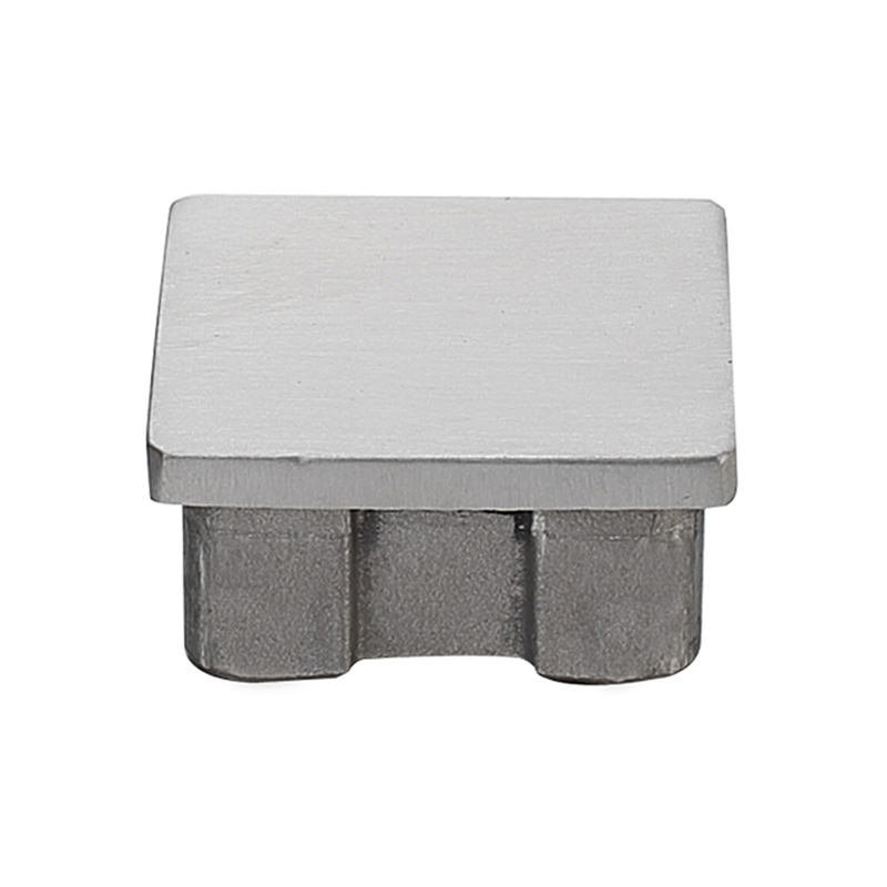 Stainless Steel Post Square Pipe End Cap for Handrail