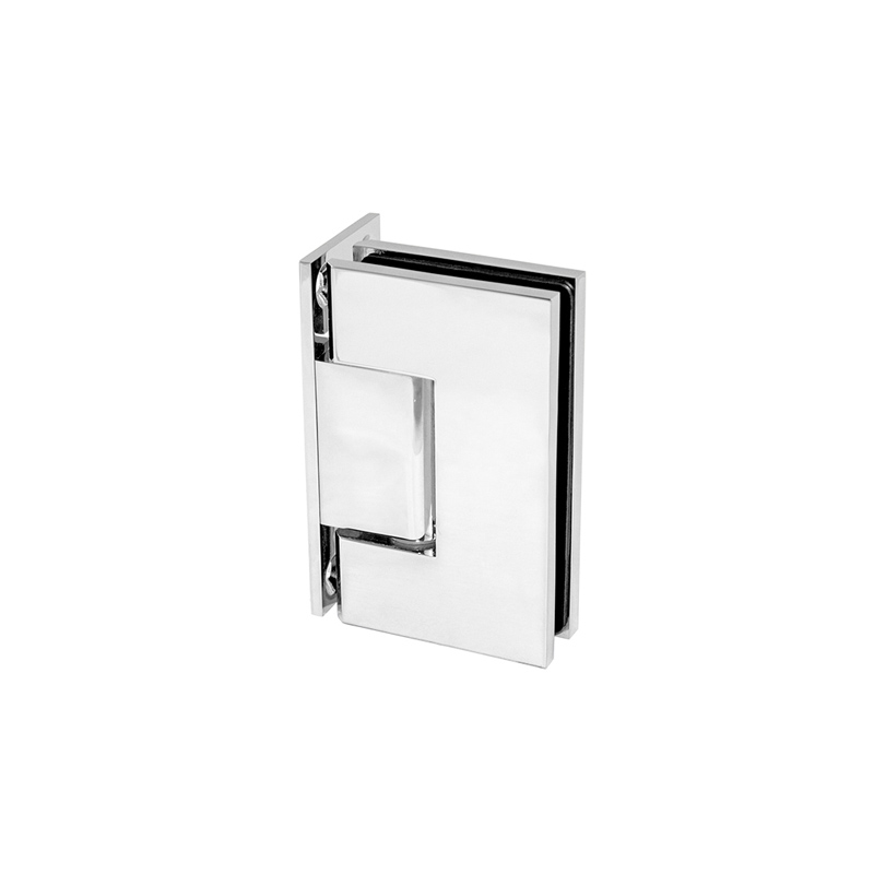 Glass to wall L-Shape 90 degree hinge