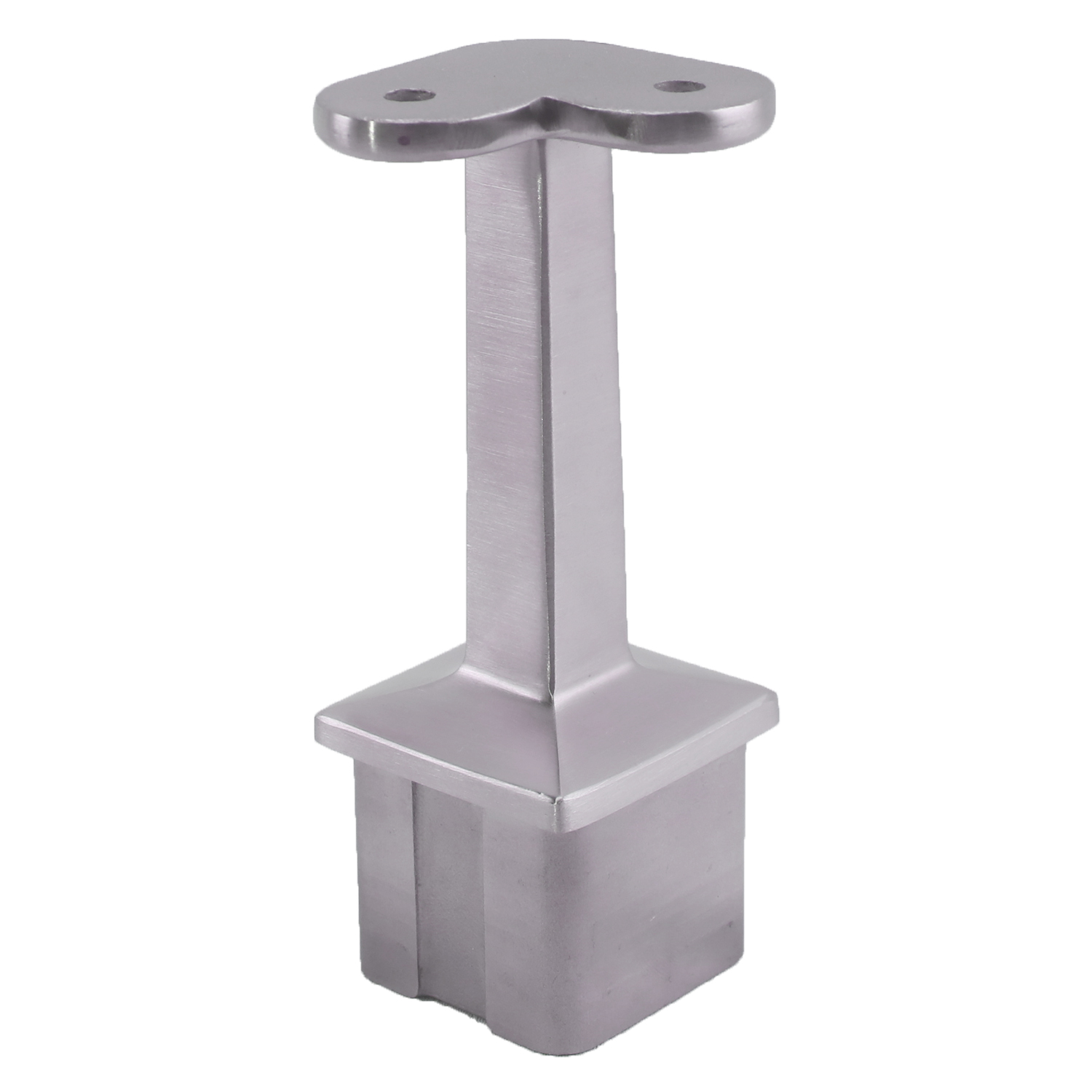 Stainless Steel Square Post Mounted Fixed Bracket 90° angle Support 