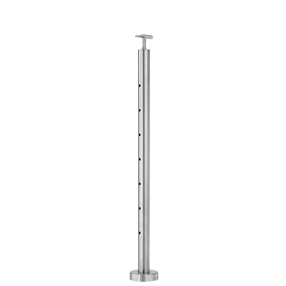 Stainless Steel 7 Holes Cable Railing Post