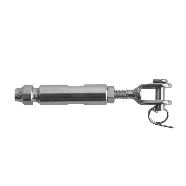 Inox Cable quick terminal with fork for 4-5mm cable 
