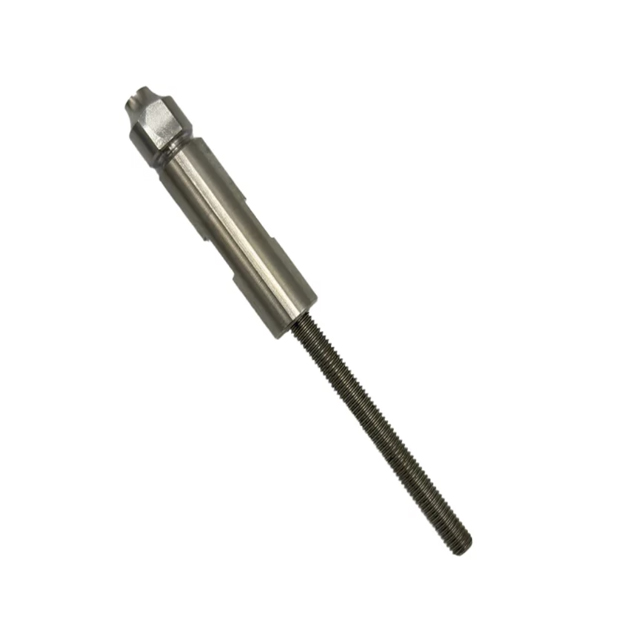 Stainless steel wire terminal with external thread for geen wall system