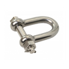 Round shackle with nut and cotter pin For Wire Rope